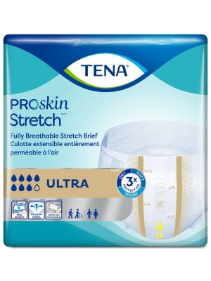 Tena 67802 ProSkin Stretch Ultra Briefs Medium/Regular Lavender 84-132 cm (33