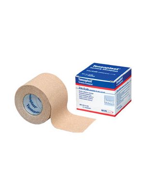 Tensoplast 04412001 Athletic Elastic Adhesive Tape Tan 5cm x 4.5m (stretched) Box/24