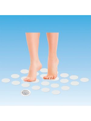 Self-Adhesive Anti-Slip Circles Clear Pkg/32