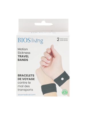 Motion Sickness Travel Bands Pkg/2