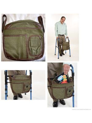 Wheelie Walker Bag Green