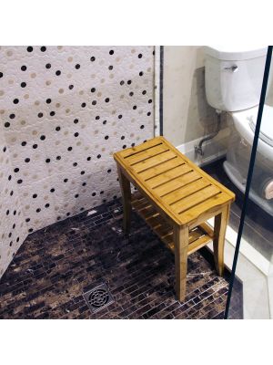 Bamboo Shower Bench