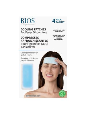 Cooling Patches for Fever Discomfort Pkg/4