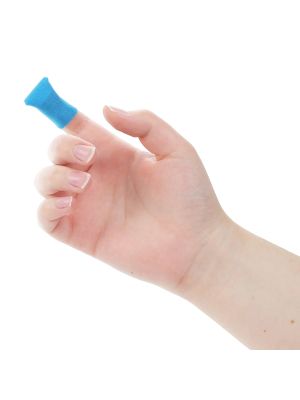 Blue Metal Detectable Fingertip Bandages Box/50