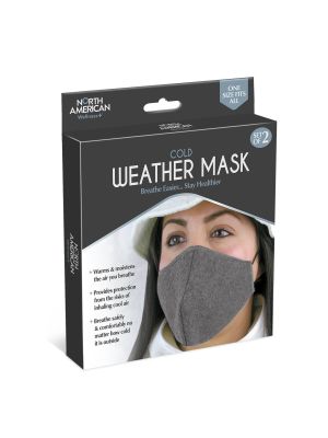 Cold Weather Mask Pkg/2