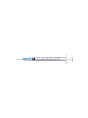 BD 309624 21 G x 1 in	Slip Tip Tuberculin 1-mL Syringe-Needle Box/100