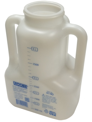 Urocare 4140 Urinary Drainage Bottle Large 128 fl. oz. (4L) Capacity