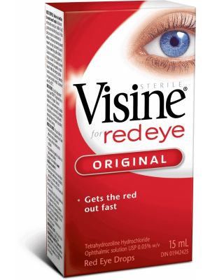 Visine for Red Eye Original Eye Drops 15 mL