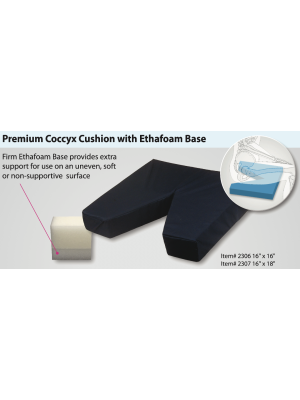 Premium Coccyx Cushion with Ethafoam Base 3