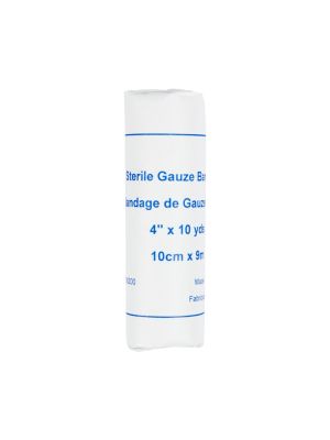 Gauze Bandage Roll Sterile 10 cm x 9 m (4