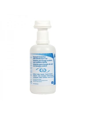 Eyewash Solution with Sterile Eye Cup 1 L