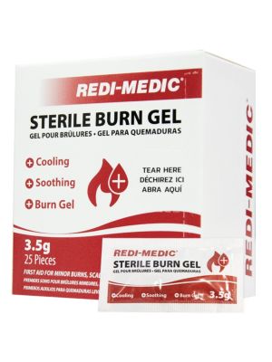 Burn Gel Sterile 3.5 g Packet Box/25