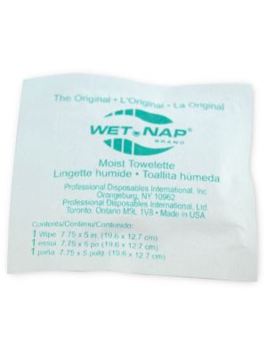 Wet Naps Moist Towelettes Individually Wrapped Case/1000