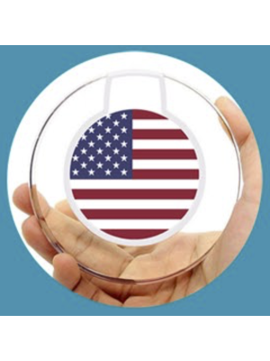 Wireless Charger US Flag Pattern