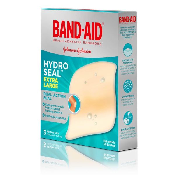 Band-Aid Hydro Seal Extra Large Box/3