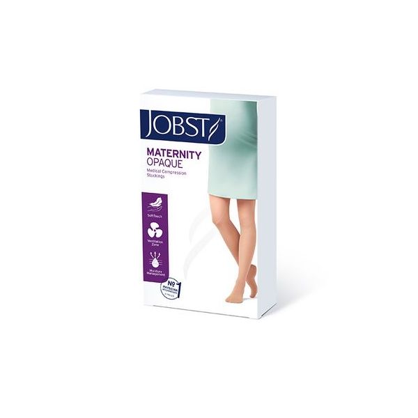 JOBST Maternity Opaque Compression Stockings 15-20 mmHg, Thigh