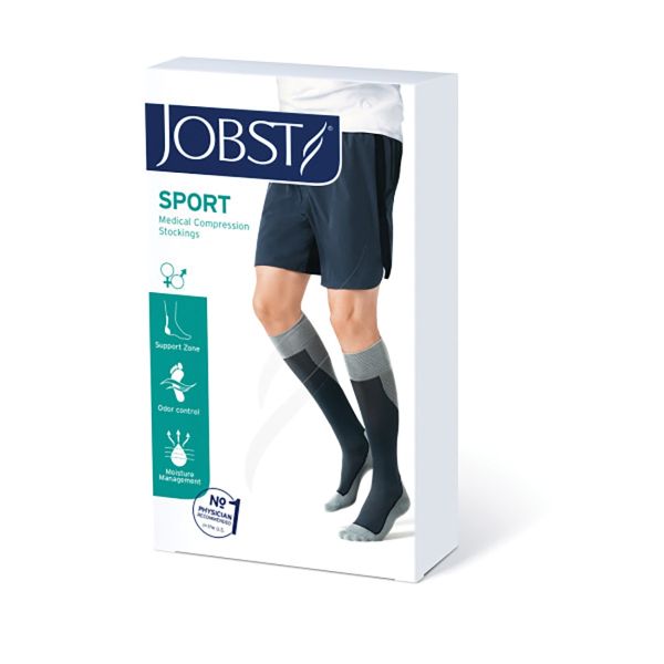 Jobst Sport Knee High Closed Toe 15-20 mmHg