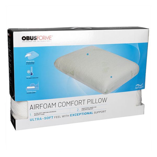 Obus Forme Airfoam Contour Memory Foam Cervical Pillow