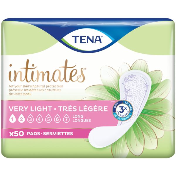 Tena 54291 Intimates Very Light Pads Case/200