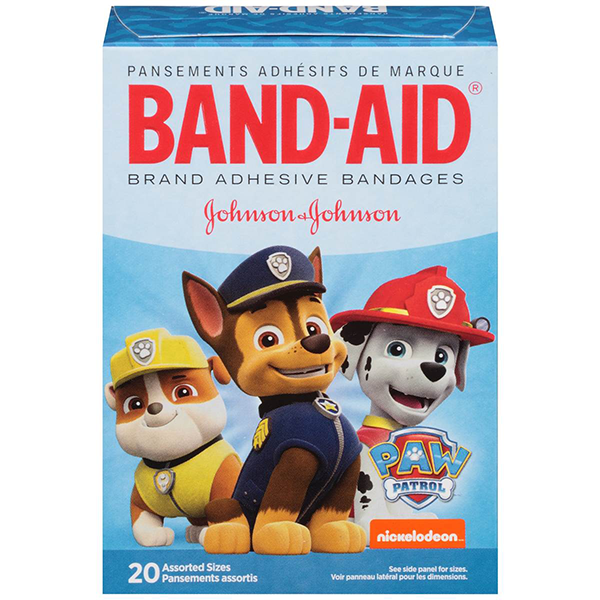 Band-Aid Bandages Paw Patrol Box/20