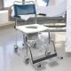 MedPro Euro Commode with Flip-Up Armrests Infection Control Friendly