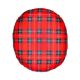 Foam Ring Cushion Plaid 14