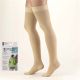 Airway Thigh High Silicone Dot Stay-Up Top Closed Toe 20-30mmHg 