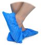 Plastic Shoe Covers Blue 50 Pairs