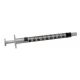 BD 305217 Oral Medication Clear Syringe 1 mL with Tip Cap Box/100
