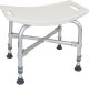 ProBasics Bariatric Shower Bench Without Back 550 lb Weight Capacity