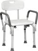 ProBasics Deluxe Shower Chair with Padded Arms 300 lb Weight Capacity
