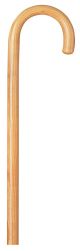 Round Handle Wood Cane Natural 7/8