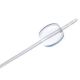 Coloplast AB6J18 X-Flow Silicone 3-way Prostatic Catheter Straight Short Tip 18 FR 30 mL 42 cm Latex Free Box/5
