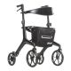 AeroCarbon Ultra Lite Rollator Black