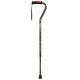 Hugo Ergonomic Offset Handle Cane Paisley