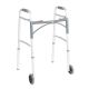 Deluxe Folding Walker Two Button with 5