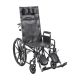 Silver Sport Recliner with Vinyl Upholstery 18