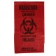 Biohazard Red Bag 60 cm x 60 cm Pkg/100