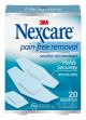 Nexcare Pain-Free Removal Sensitive Skin Bandages Box/20