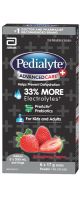 Pedialyte AdvancedCare Plus Electrolyte Powder Sticks Strawberry Freeze 6 x 17 g sticks