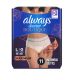 Always Discreet Boutique Incontinence Underwear Peach Large Pkg/11