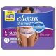 Always Discreet Maximum Protection Underwear Large Pkg/17