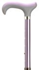 Soft Touch Mini Adjustable Ladies' Cane Lilac