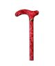 Derby Handle Cane High Gloss Pink Rose