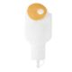 Hollister 9821 Fecal Collector Cut-to-Fit SoftFlex Skin Barrier Odor-Barrier Pouch Film Thermometer Port Convenience Drain 12