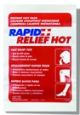 Rapid Relief Instant Hot Packs 4”x 6” Box/50