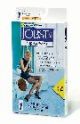 Jobst For Women Opaque Thigh High, Open Toe, Silicone Dot Band, 20-30 mmHg