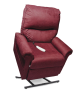 Pride Mobility Power Lift Recliner LC-106 Essential Collection Cloud 9 Black Cherry