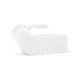 Medline Supreme Clear Plastic Male Urinal with Lid 32 oz.