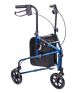 3 Wheel Aluminum Rollator Blue